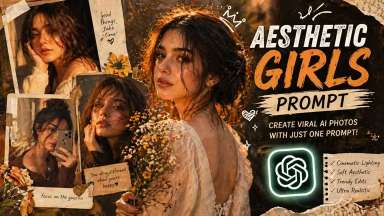 Asthetic Girls Photo Prompt