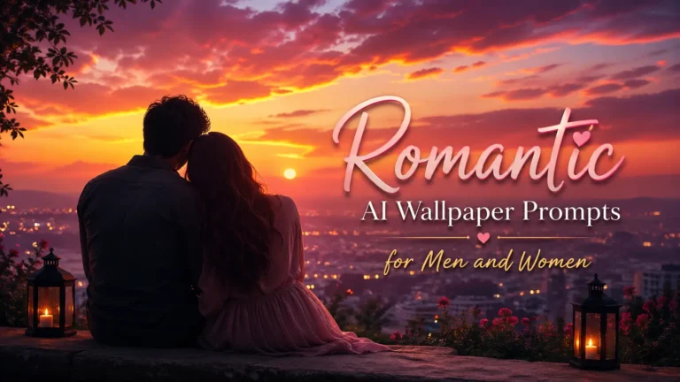 Romantic AI Wallpaper Prompts for Men and Women 2026