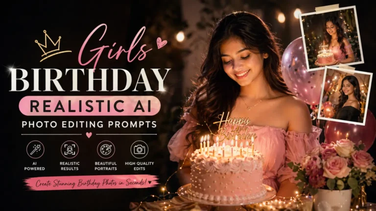 Girls Birthday Realistic Ai Photo Editing Prompts
