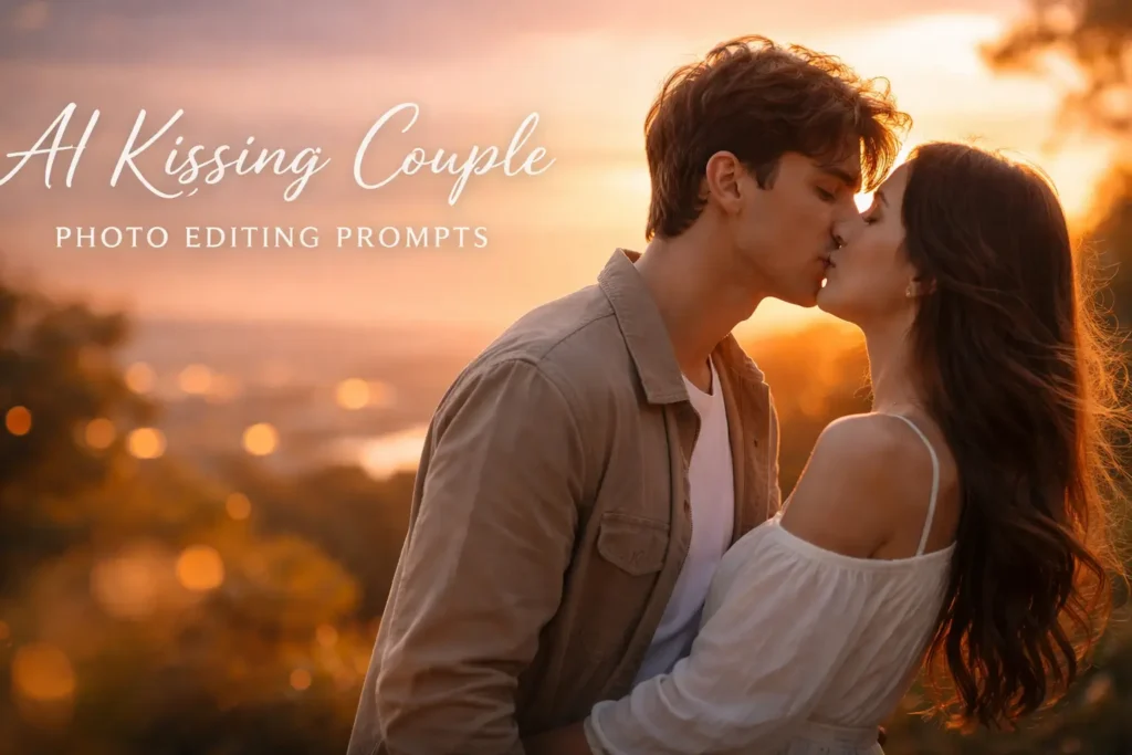 AI Kissing Couple Photo Editing Prompts