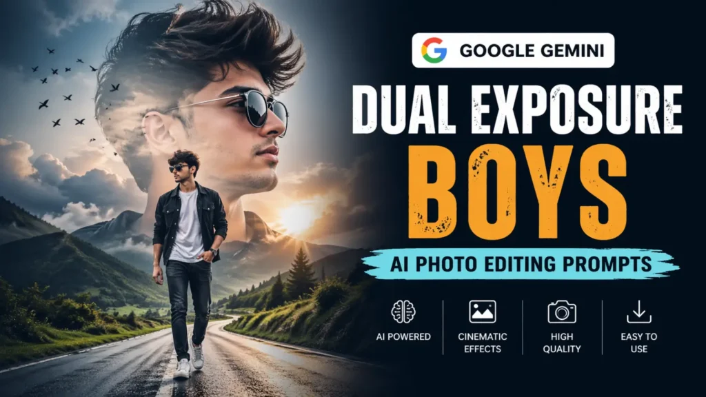 Google Gemini Dual Exposure Boys AI Photo Editing Prompts
