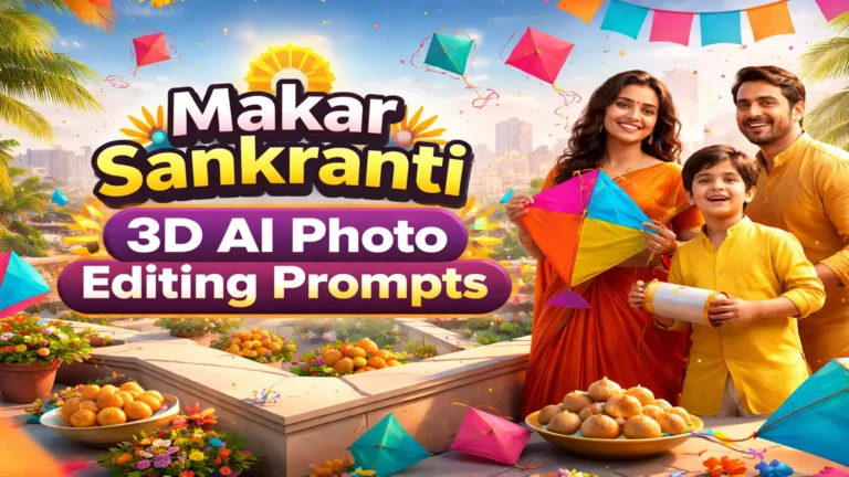 Makar Sankranti 3D AI Photo Editing Prompts