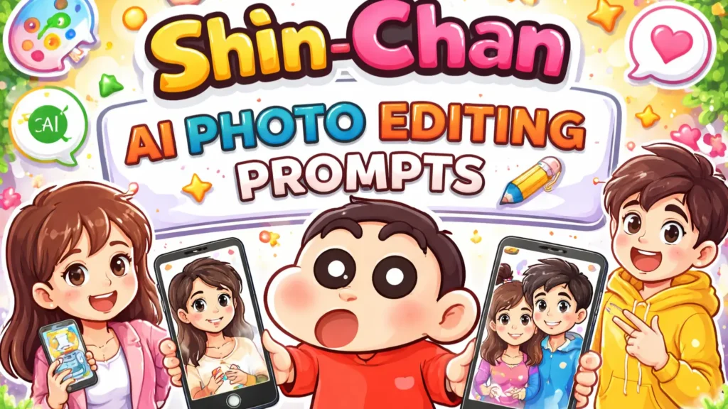 Shin-Chan Style AI Photo Editing Prompts