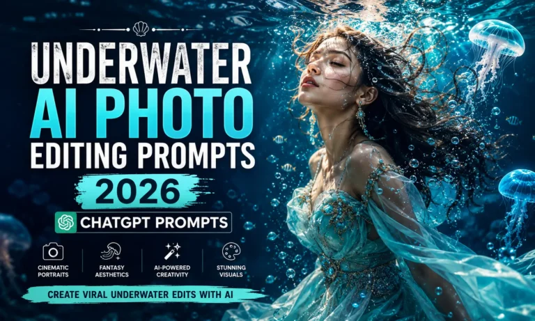 Underwater AI Photo Editing Prompts 2026 | ChatGPT Prompts