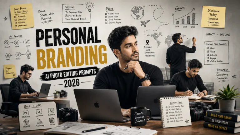 Cinematic Personal Branding AI Photo Editing Prompts 2026