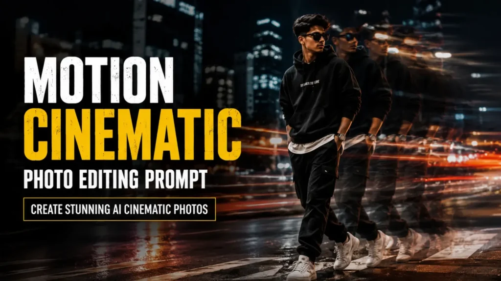 Motion Cinematic Photo Editing Prompt