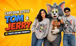 Cartoon Style Tom & Jerry AI Photo Editing Prompts