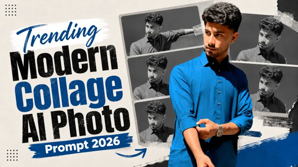 Trending Modern Collage AI Photo Prompt 2026