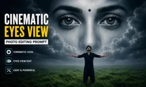 Cinematic Eyes View Photo Editing Prompt