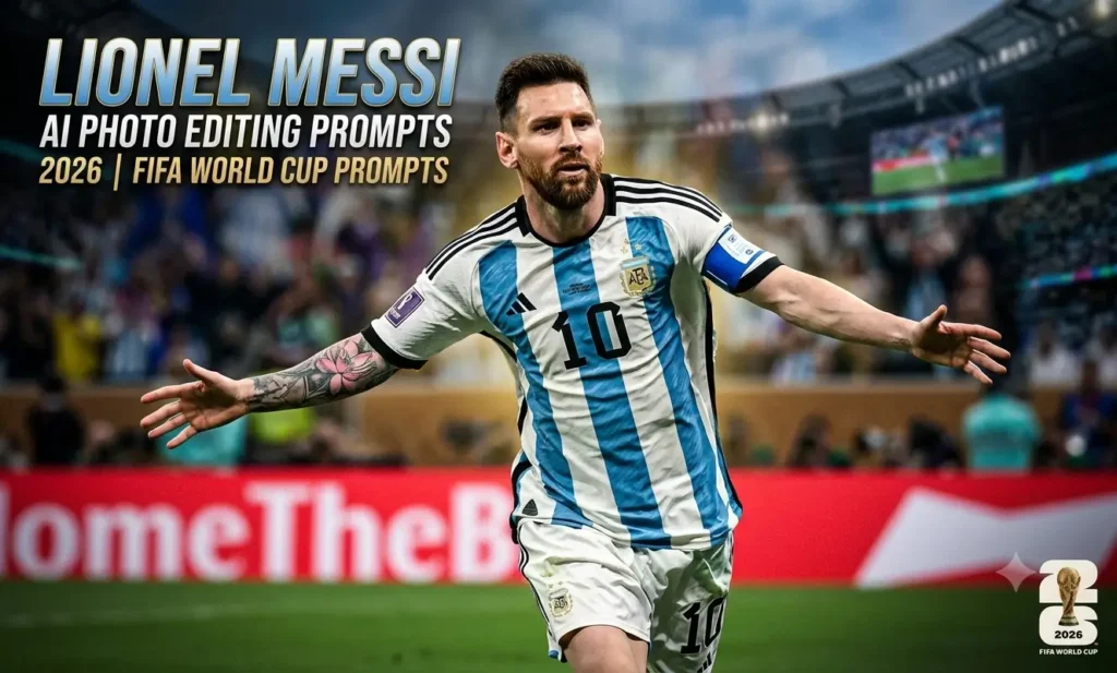 Lionel Messi AI Photo Editing Prompts