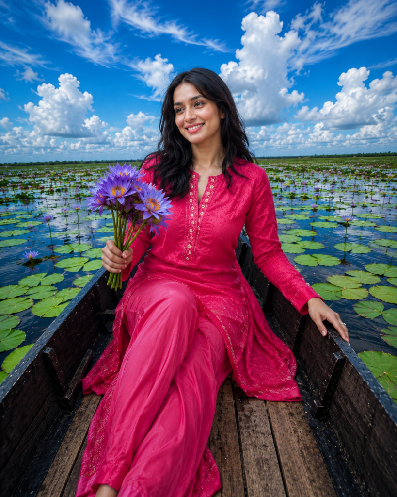 Shraddha Kapoor viral boat image