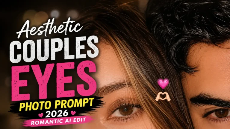 Aesthetic Couples’ Eyes Photo Prompt 2026 | Romantic AI Edit