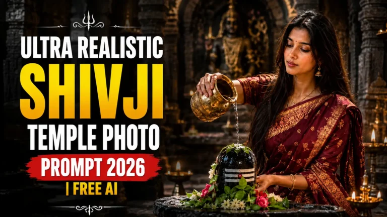 Ultra Realistic Shivji Temple Photo Prompt 2026 | Free AI
