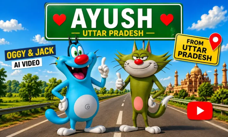 Oggy And Jack AI Video With City And Names