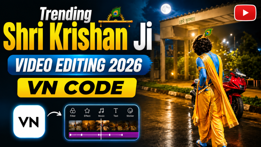 Trending Shri Krishan Ji Video Editing